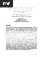 High Performance Melt-Cast Plastic-Bonded Explosives