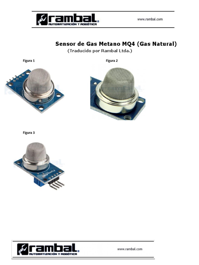 Sensor MQ4 para detección de metano | PDF