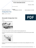 Disassemble Parking Brake Valve 988b