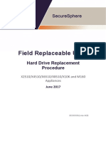 Imperva SecureSphere FRU Hard Drive Replacement Procedure X2510 X4510 X6510 X8510 X10K M160 PDF