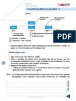 Aula 11 - Sintaxe - Conceitos Básicos e Sujeito IV