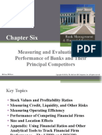 Chapter Six: Measuring and Evaluating The Performance of Banks and Their Principal Competitors