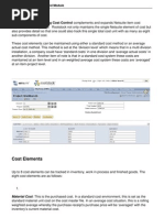 Manufacturing Cost Control Module