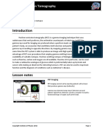 Positron Emission Tomography (PET) Teacher Notes PDF