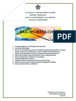 Taller Introducción A La Microbiología