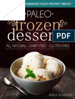 Paleo Frozen Desserts 35 Delicious Homemade Dairy Free - Gluten Free Paleo Frozen Treats - Nodrm