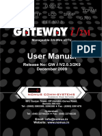 Gateway I 2M User Manual
