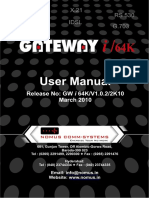 Gateway I 64K User Manual