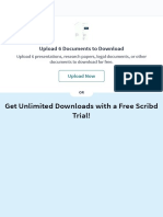 Get Unlimited Downloads With A Free Scribd Trial!: Upload 6 Documents To Download