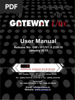 Gateway I IFC User Manual