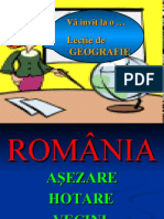 Romania Asezare Hotare Vecini2