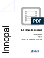 Despiece Despaletizadora PDF