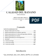 Defectos de Babano de Exportacion