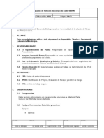 Procedimiento Preparación de Solución de Cloruro de Sodio A 0.005N