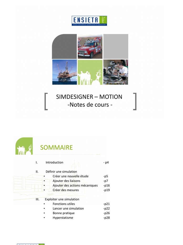 Guide de Simulation avec SimDesigner | PDF | Ingénierie mécanique ...