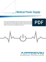 Choosing A Medical Power Supply From Artesyn
