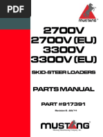 Mustang 2700V-3300V Parts Manual #917391 03.11