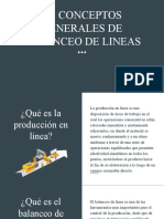 3.1 Conceptos Generales de Balanceo de Lineas