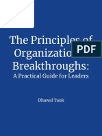 Principles of Breakthrough - A Practical Guide For Leaders