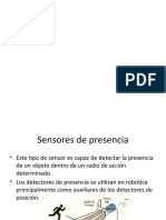 Sensores de Presencia Presentación