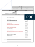 Check List de Revicion de Un Informe