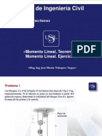 Sesión 6 - Teorema Del Momento Lineal - Ejercicios