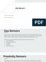 Gas and Proximity Sensors: Holger Andre Torrado Roa Cod:1094276990