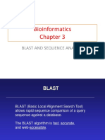 Bioinformatics: Blast and Sequence Analysis