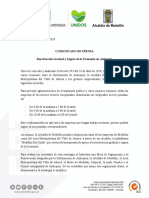 Comunicado Apertura Economica Medellín Me Cuida PDF