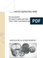 Mechanical Engineering Study