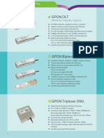 Transceivers FTTX GPON