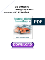 Fundamentals of Machine Component Design PDF