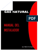 Manual Del Instalador de Gas Natural - 03-11-2019