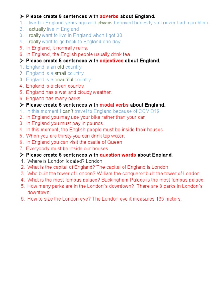 Always Actually Really Really: Please Create 5 Sentences With About ...