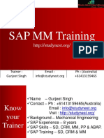 1 Introduction To SAP MM