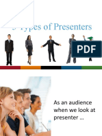 5 Types of Presenters