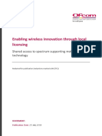 Ofcom July 2019 Enabling Wireless Innovation Through Local Licensing