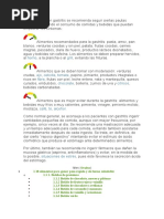 alimentos `para la gastritis