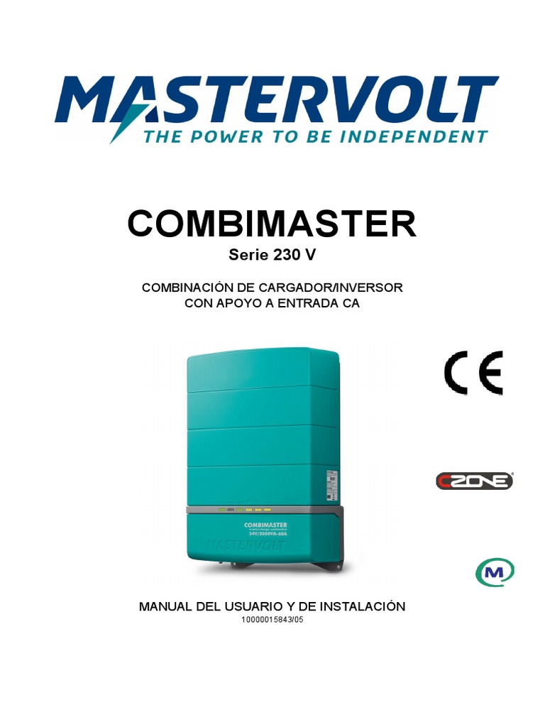Spa Mastervolt Manu Combimaster Series | PDF | Red de computadoras ...