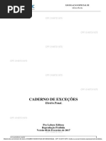 Legislação Especial III -  Caderno de Exceções - Adilson Rocha