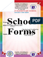 Inagawan Elementary School Grade 1 Forms