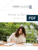Write A Novel Module Two The Basics