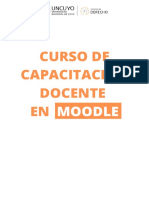 Guía Didáctica de Capacitación Moodle