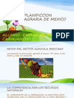 Planificcion Agraria de Mexico