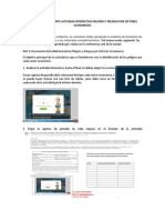 Instrucciones Reporte Actividad Interactiva Peligros Y Riesgos Por Sectores Economicos