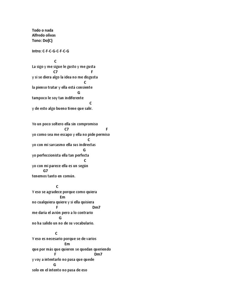 Todo o Nada Alfredo Olivas PDF