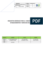 DGHA REQ 001 PDF Requisitos Generales para La Habilitacion de Establecimientos y Servicios de Salud Versión 6 PDF