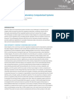 (White Paper) : Data Integrity For Your Laboratory Computerized Systems