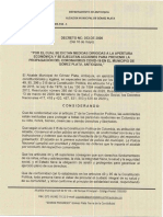 Decreto 053 Apertura
