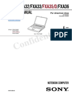Service Manual: PCG-FXA32/FXA33/ /FXA36